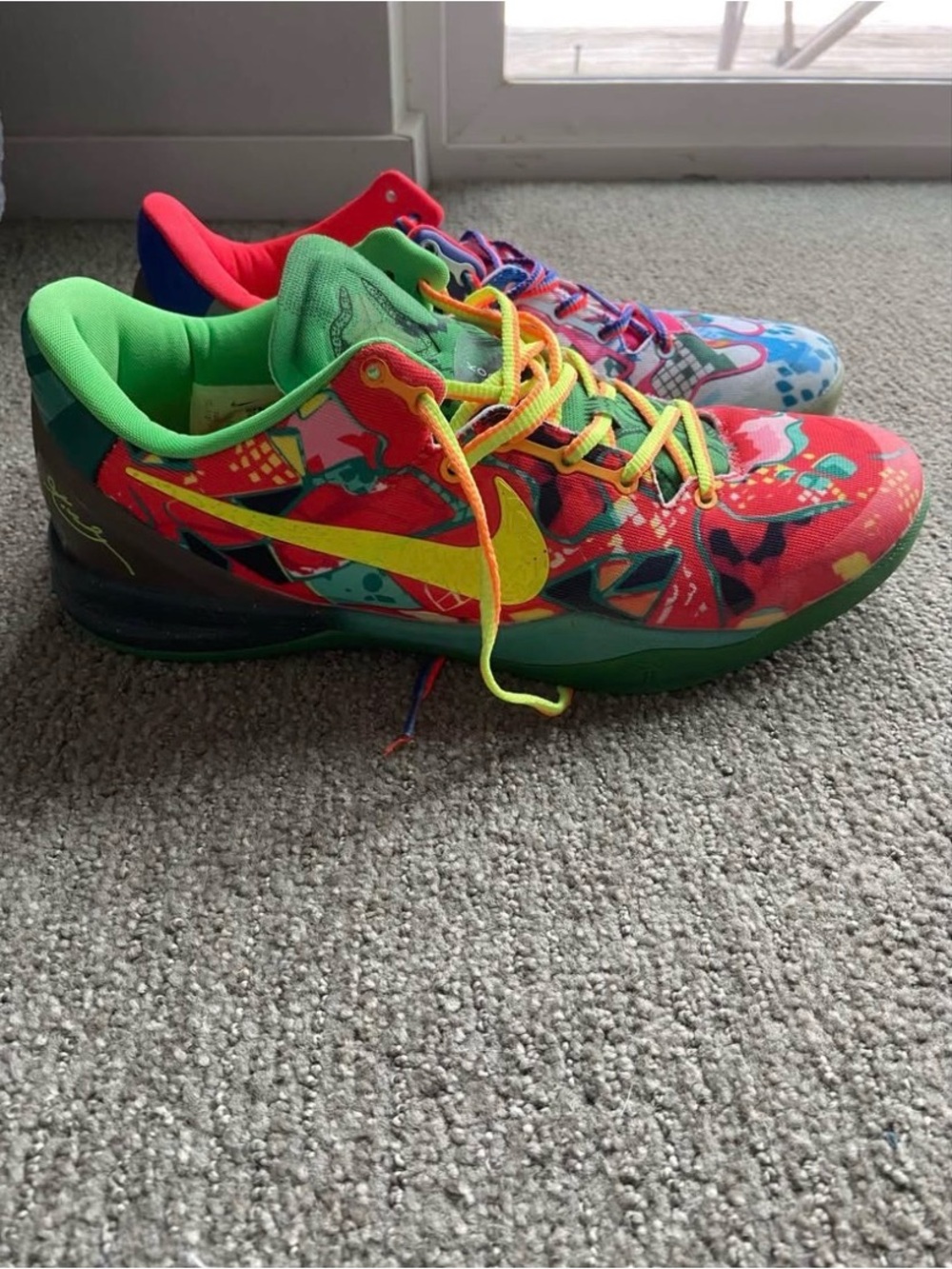 Size 12 Nike Kobe 8 “What the Kobe” Sneakers - Picture 2 of 4